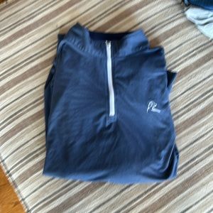 Rhoback Blue 1/4 zip. Excellent condition.